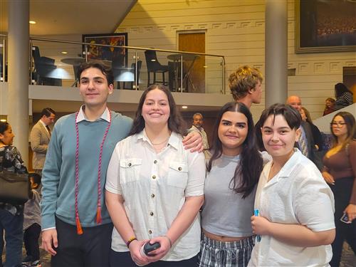 Maria Edmonds Awards Winners and Family